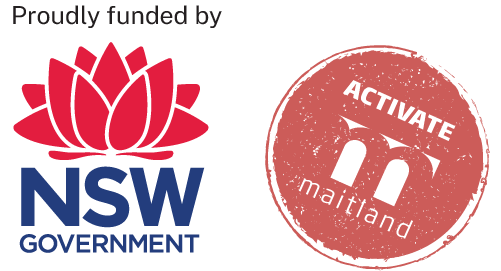 Proudly funded by NSW Government & Maitland City Council