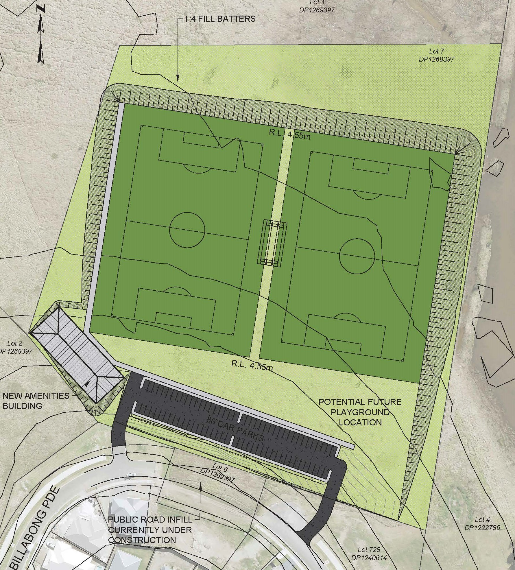 Chisholm sportsfield map