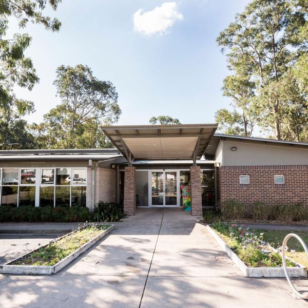 Outside East Maitland Library