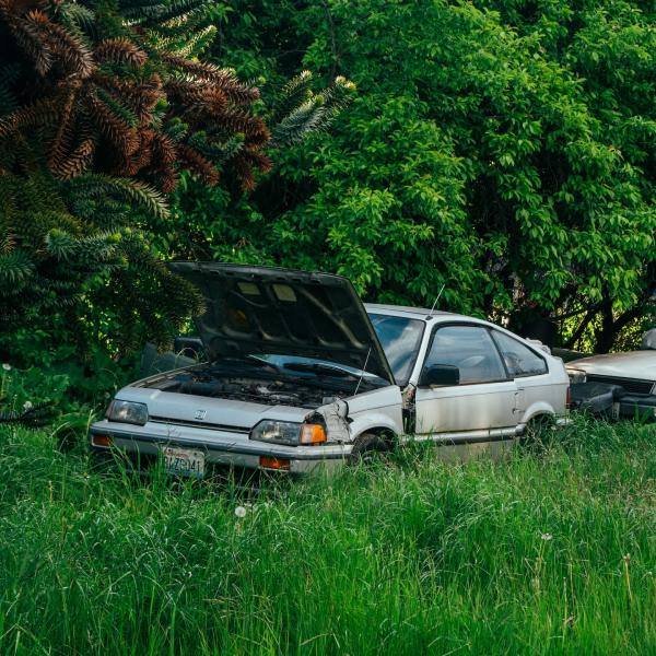 Abandoned vehicle