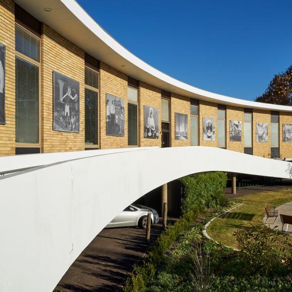 The exterior of Maitland Library