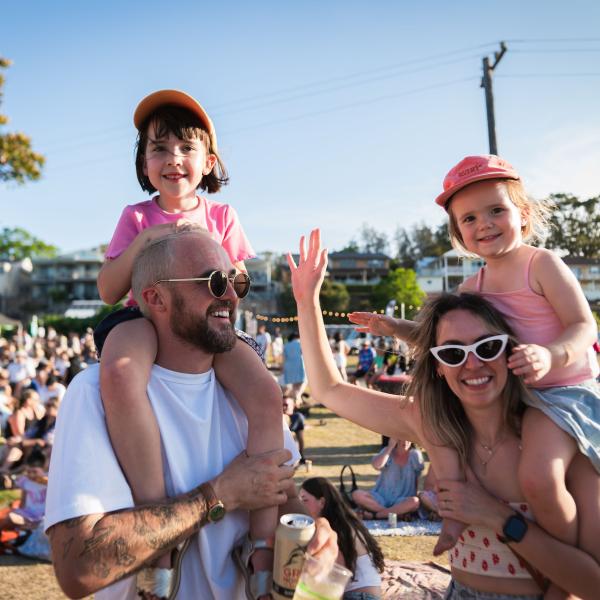 Family at Matiland Event