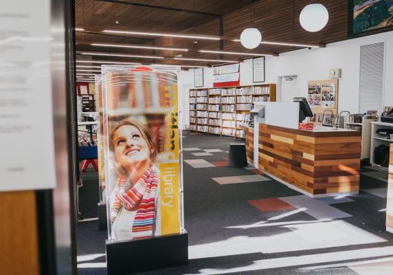 Inside Maitland Library