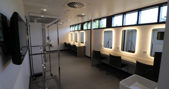 Dressing rooms at Maitland Town Hall