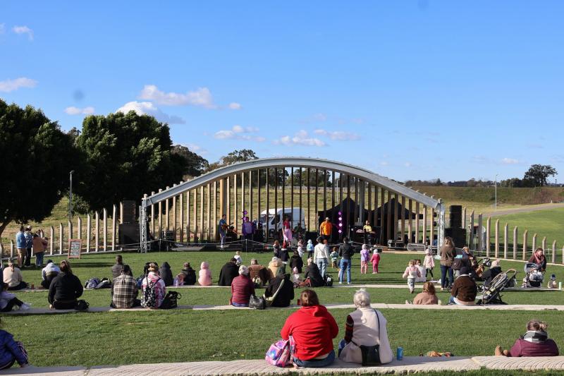 Harold Gregson Reserve amphitheater 