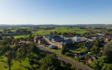 An aerial photograph of Maitland Gaol