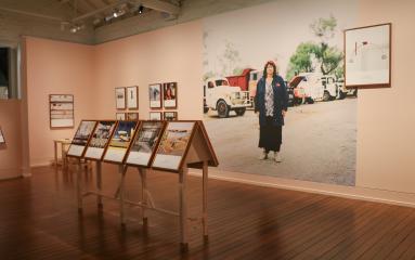 Photographs by Simone Rosenbauer on display in Small Museum