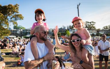 Family at Matiland Event