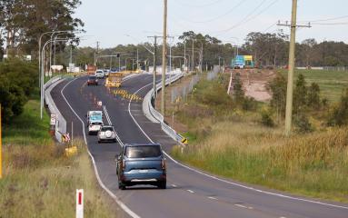 Raymond Terrace Road intersection, Thornton