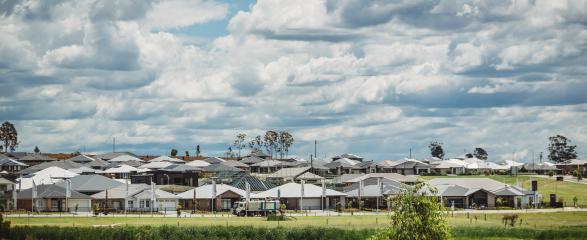 Residential housing in Thornton