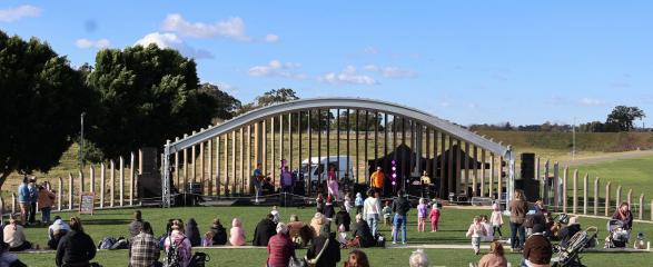 Harold Gregson Reserve amphitheater 