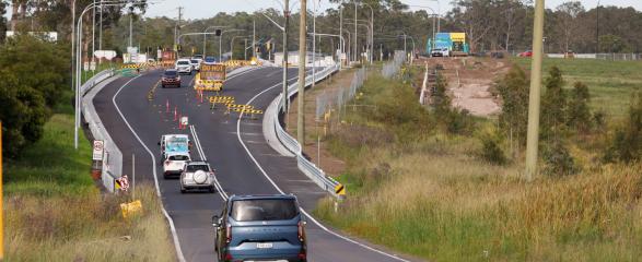 Raymond Terrace Road intersection, Thornton