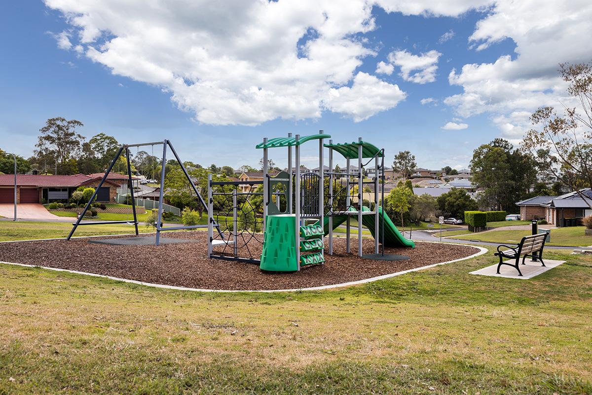 Playground at Benshulla park 