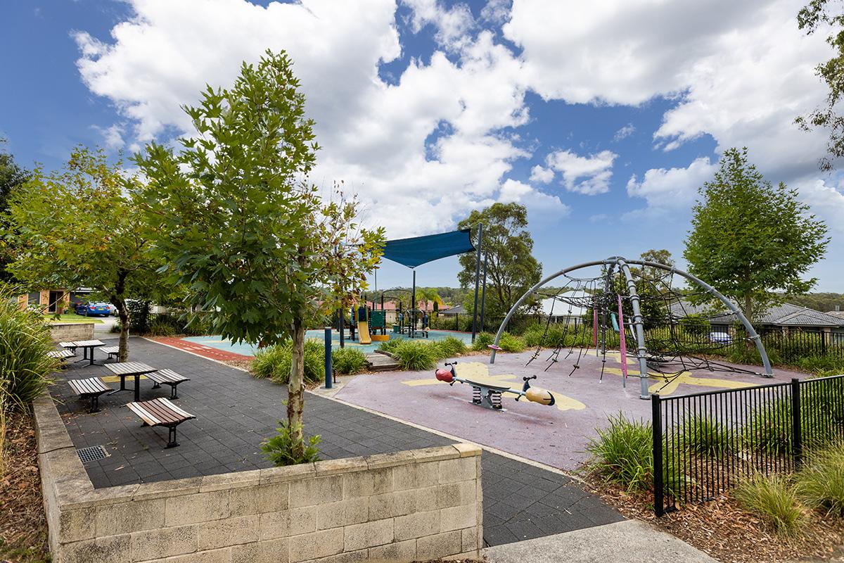 Playground equipment and seating 