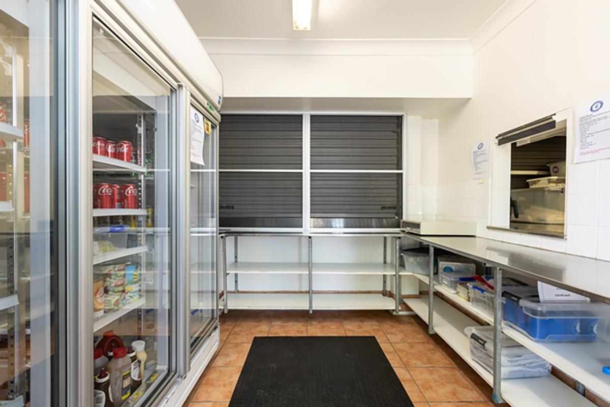 Internal view of canteen 