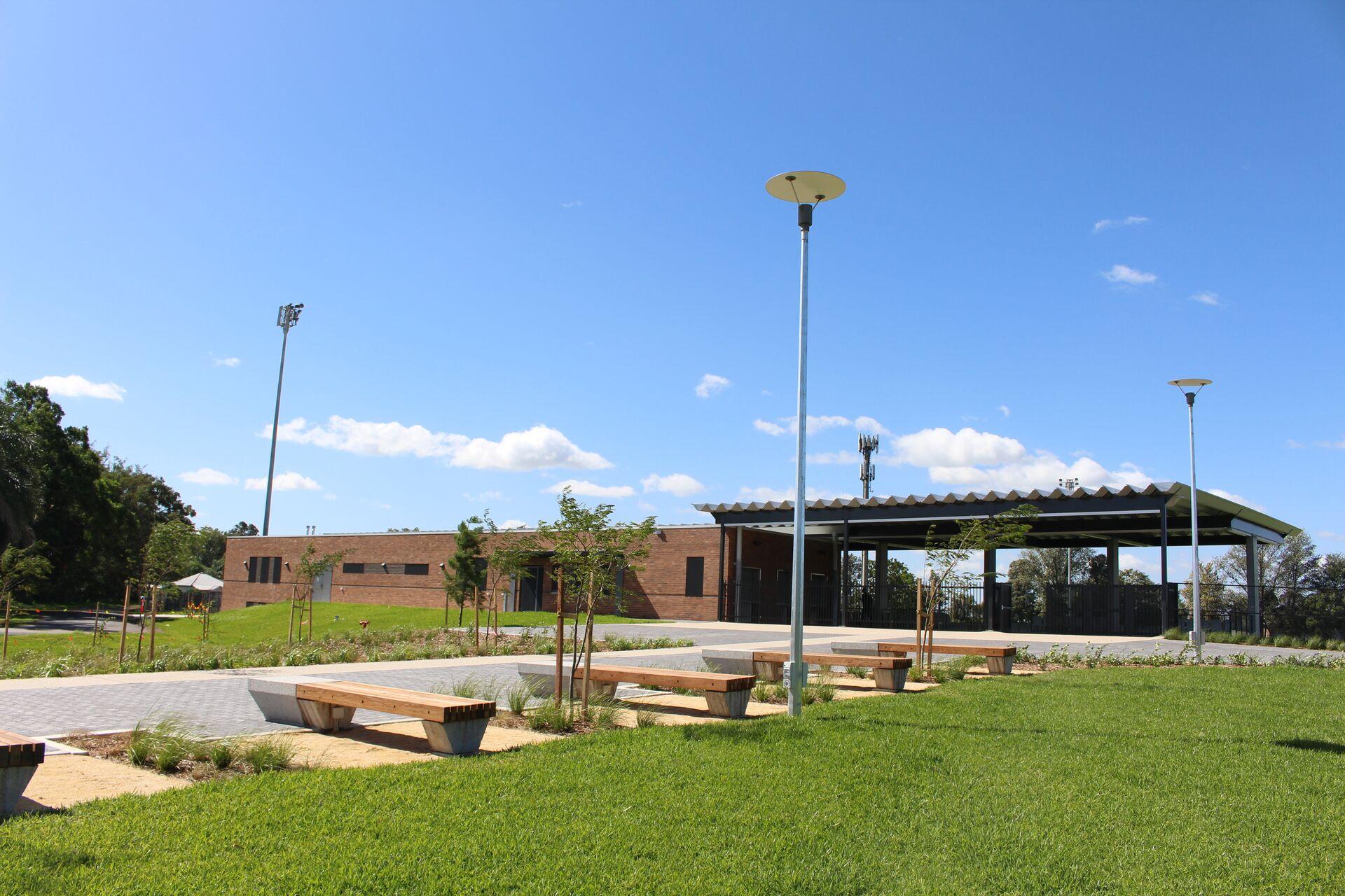 Entrance to Maitland Sportsground