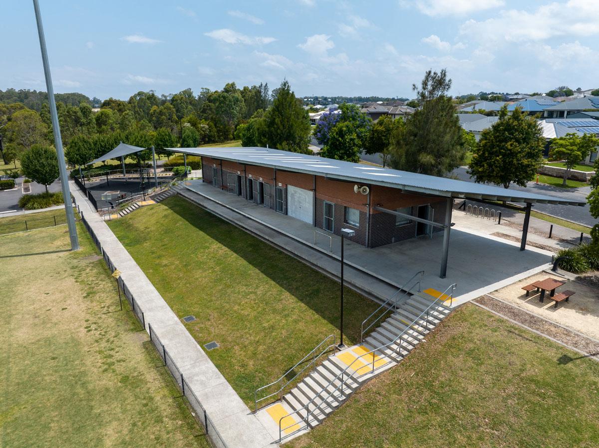 Amenities and canteen building