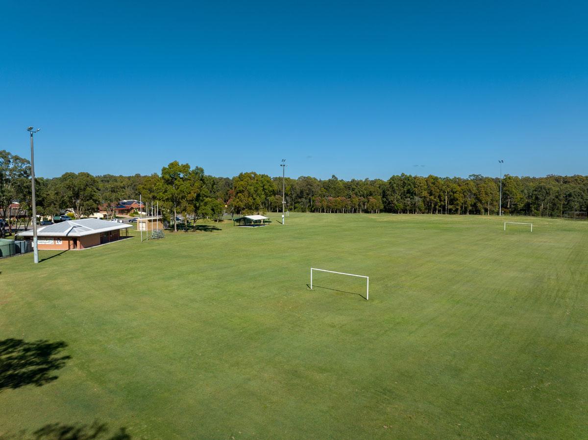 Aerial view of Reserve