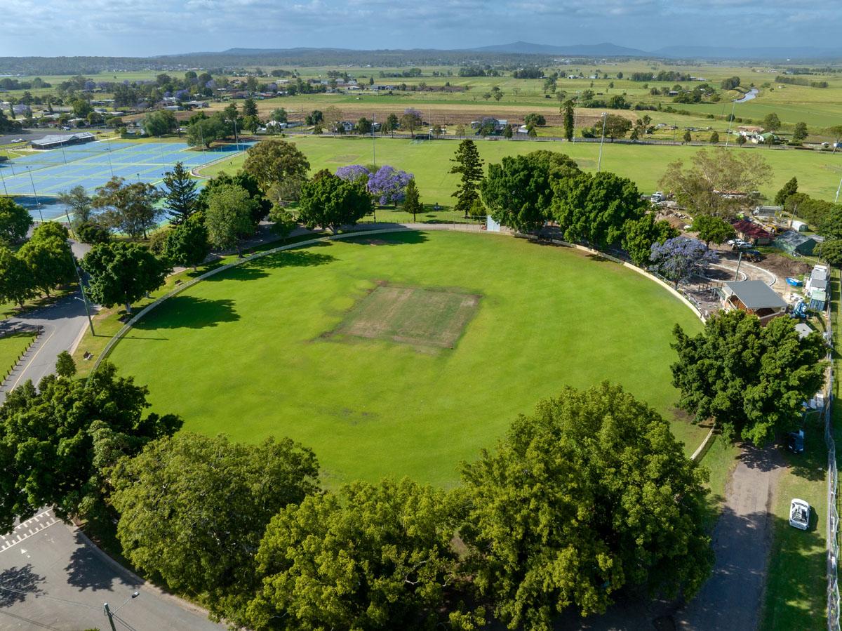 Photo of oval and amenities 