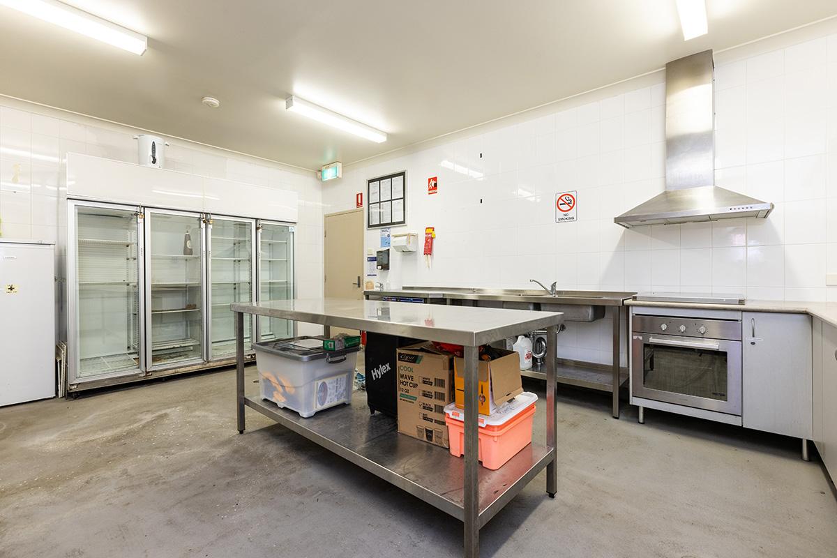 Internal view of canteen 