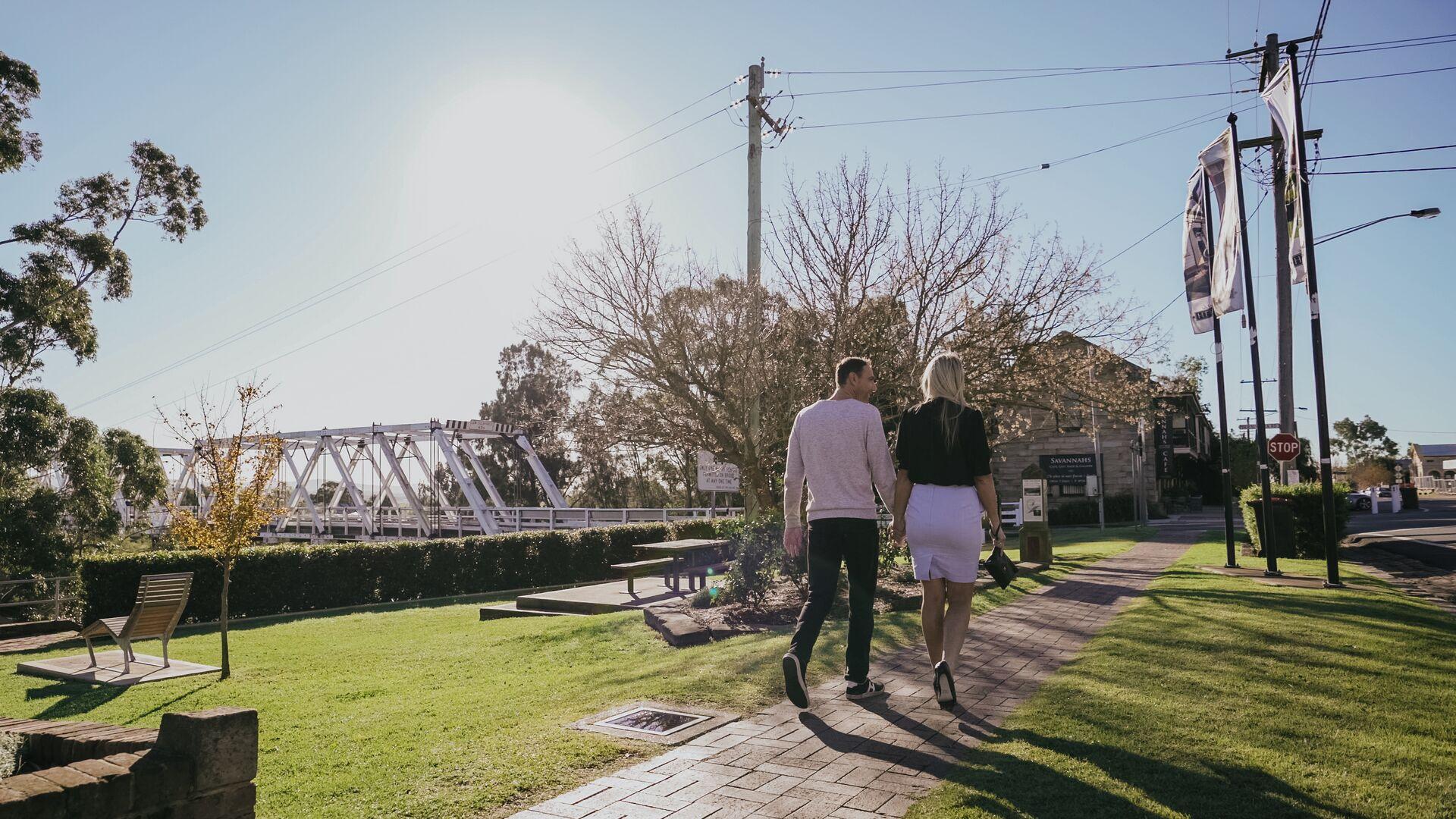 Footpath through the park