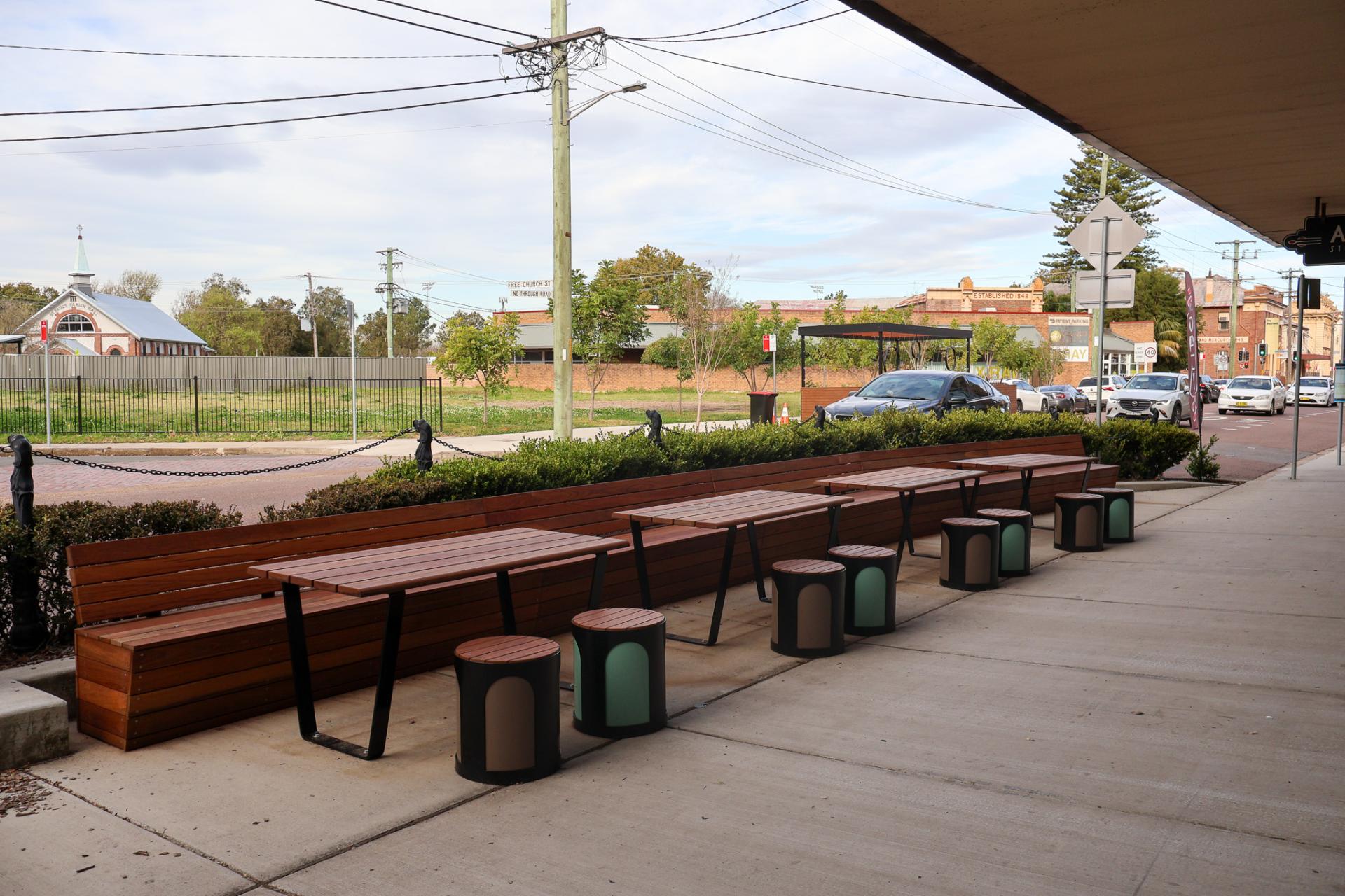 Your High Street Outdoor Dining Area