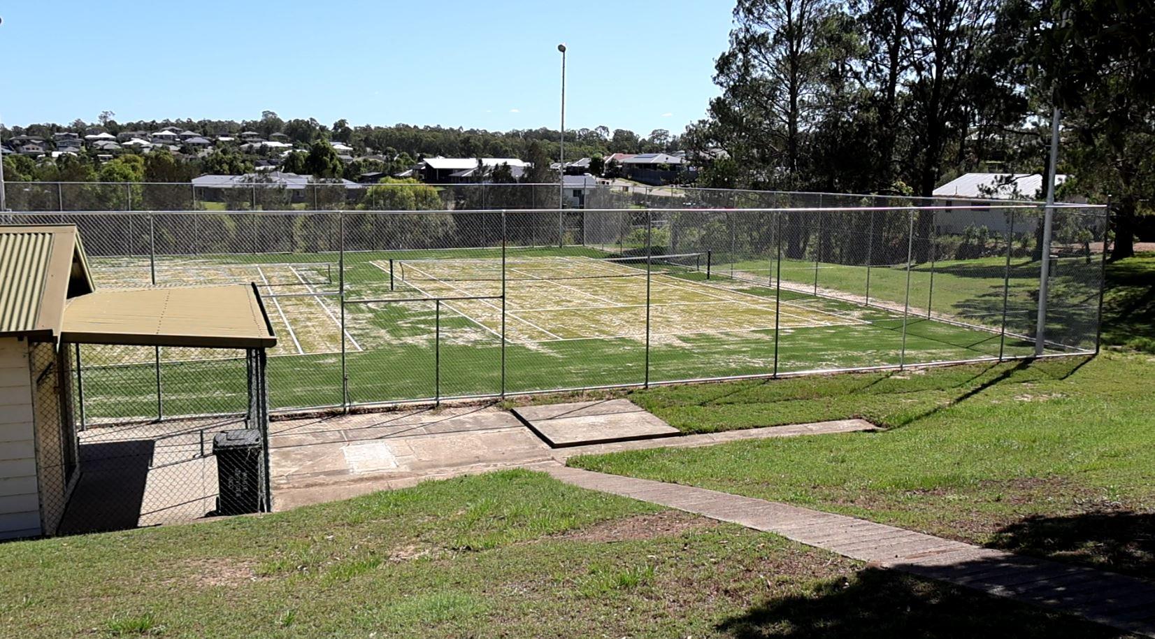 Outisde view of courts