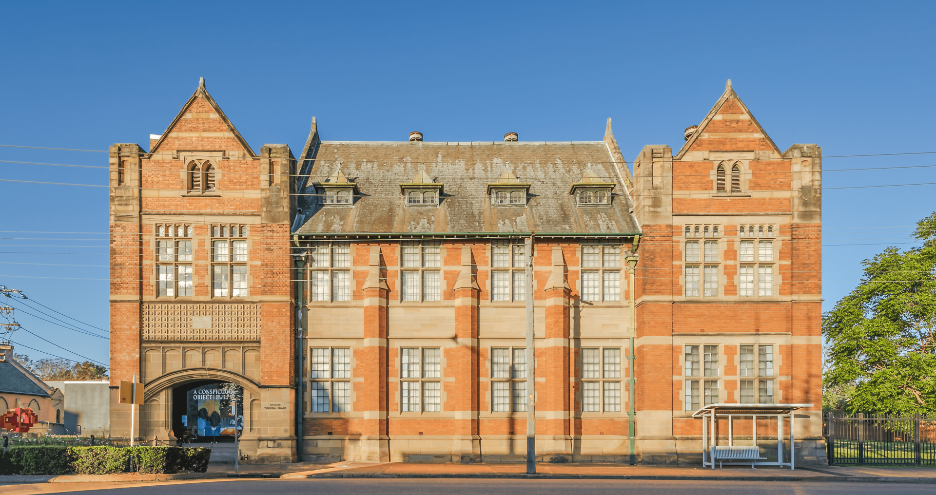 Exterior of Maitland Regional Art Gallery 