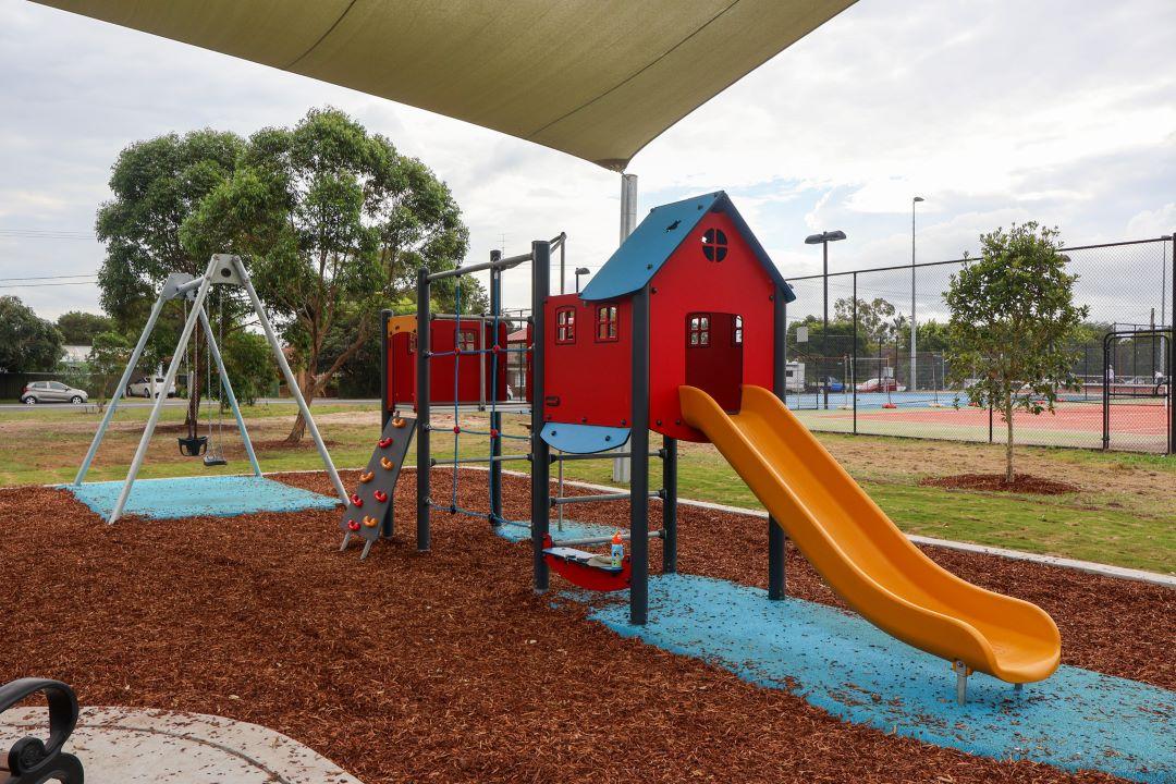 New play equipment at Rous Park