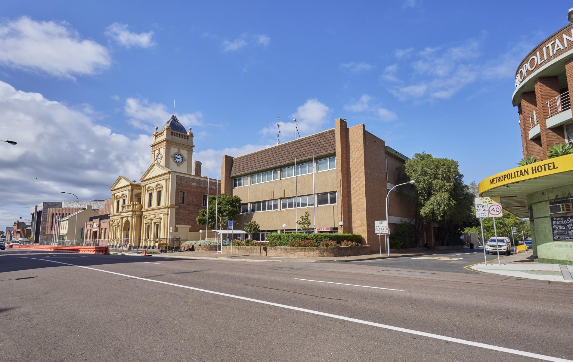 External photo of Maitland Administration Building